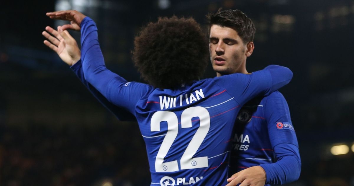 Ghi ban quyet dinh chien thang, Morata van bi CDV Chelsea xia xoi hinh anh
