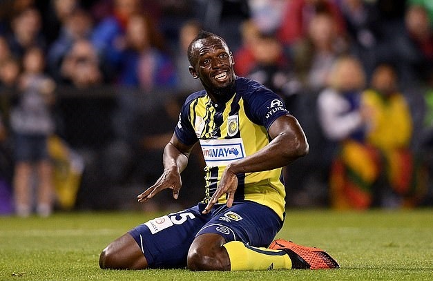 Usain Bolt chia tay Central Coast Mariners anh 1