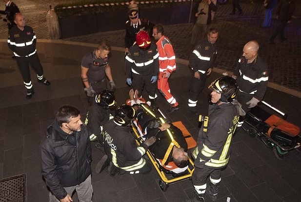 Sap thang cuon tai Rome, CDV cua CSKA Moscow bi nghien nat chan hinh anh