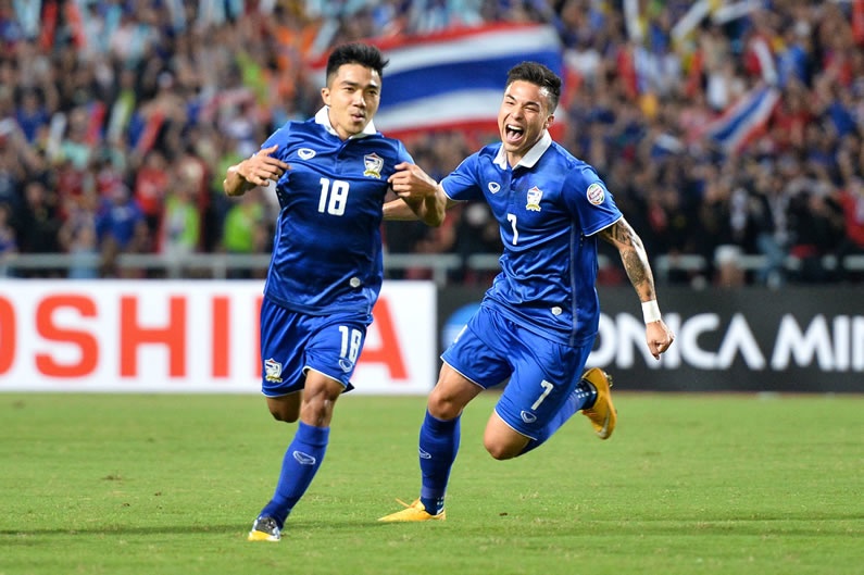 Doi tuyen Thai Lan goi lai nhieu sao tham du Asian Cup 2019 hinh anh