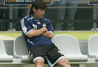 Lionel Messi tung la nan nhan cua the luc ngam o tuyen Argentina hinh anh