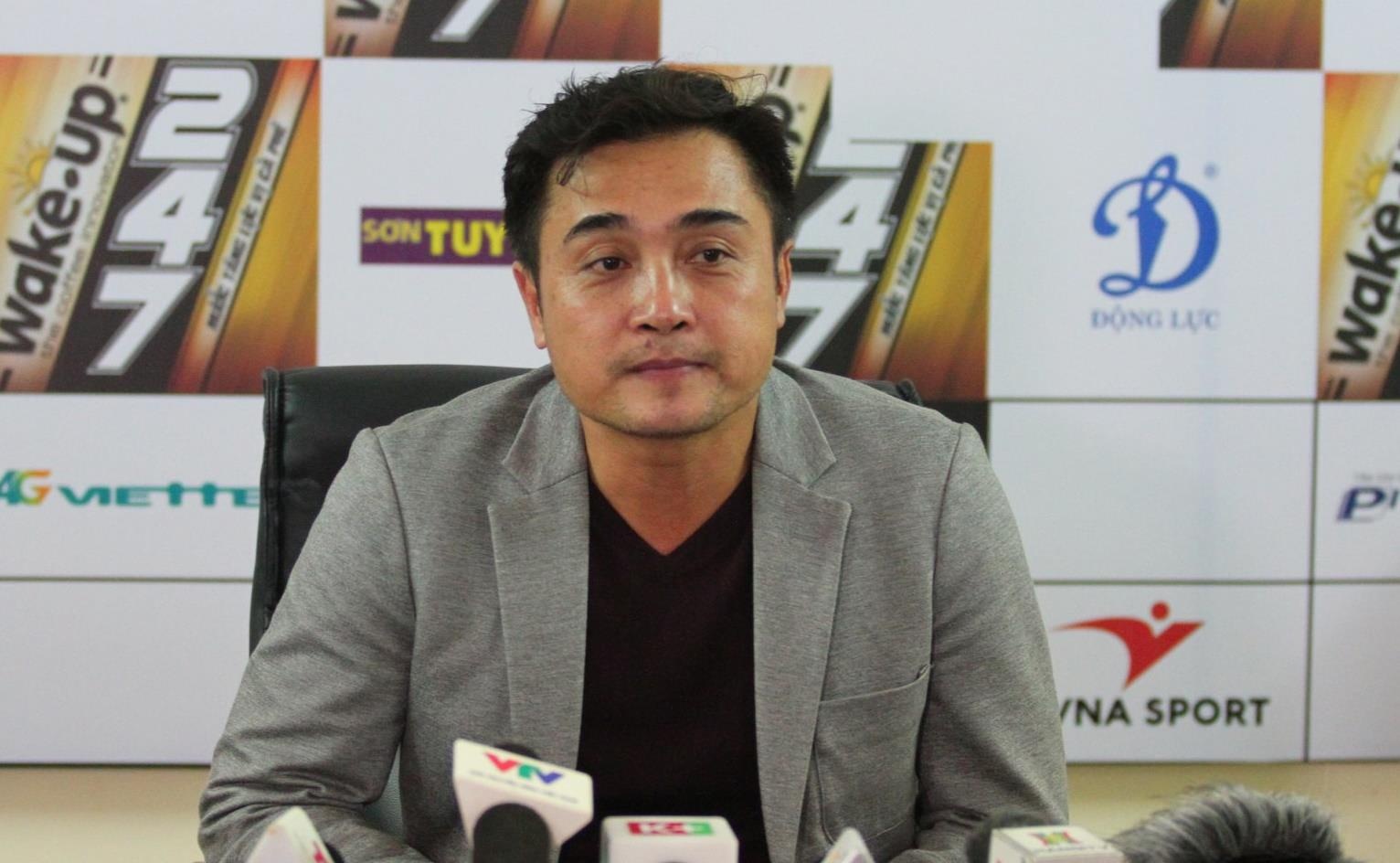 HLV Thanh Hoa phan nan ve cong tac trong tai o tran thua cua doi nha hinh anh