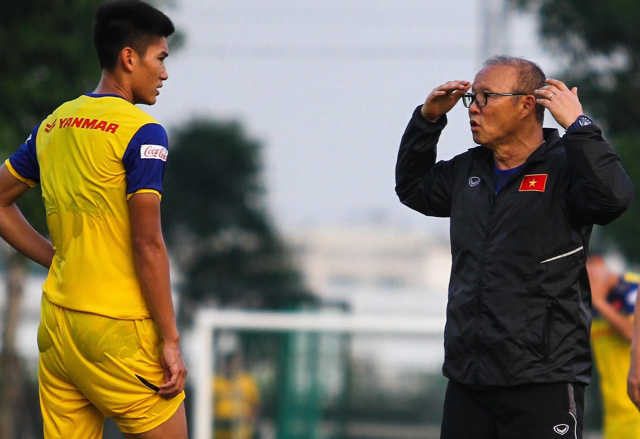 HLV Park mat binh tinh voi kha nang dut diem cua tien dao U22 Viet Nam hinh anh