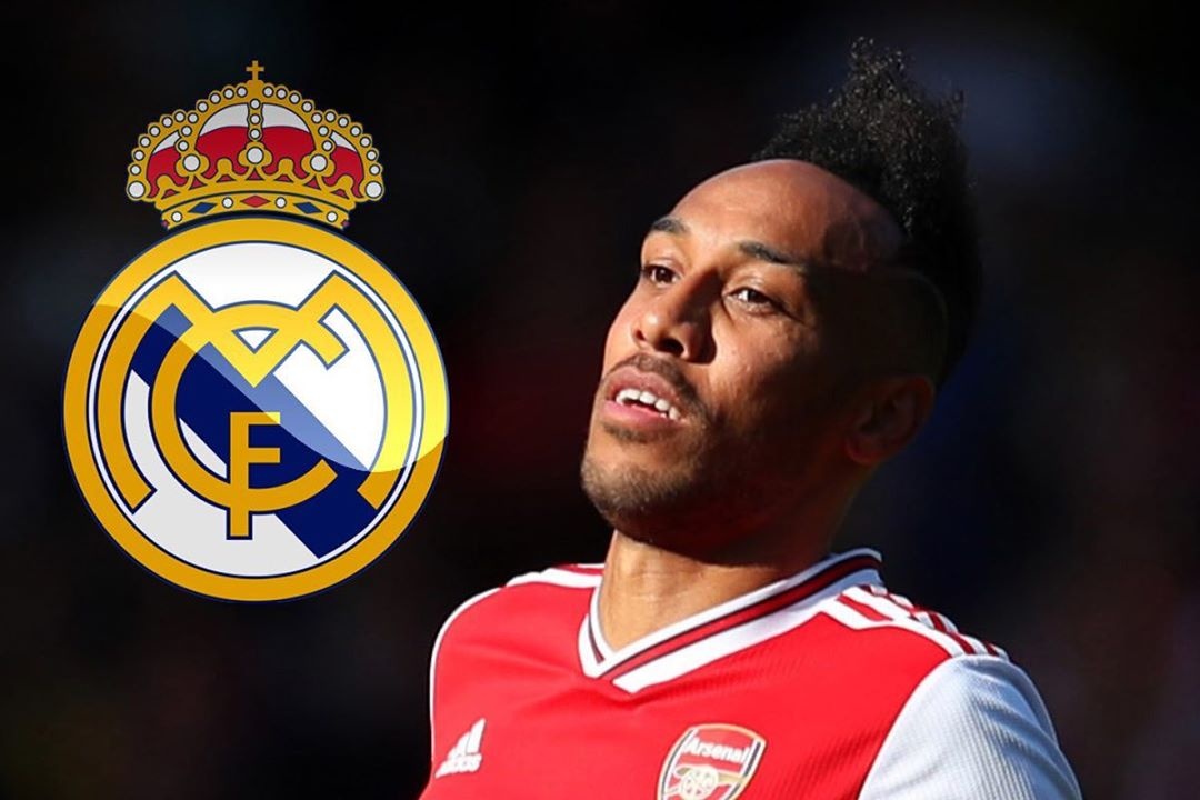 Arsenal muon ban Aubameyang cho Real Madrid hinh anh