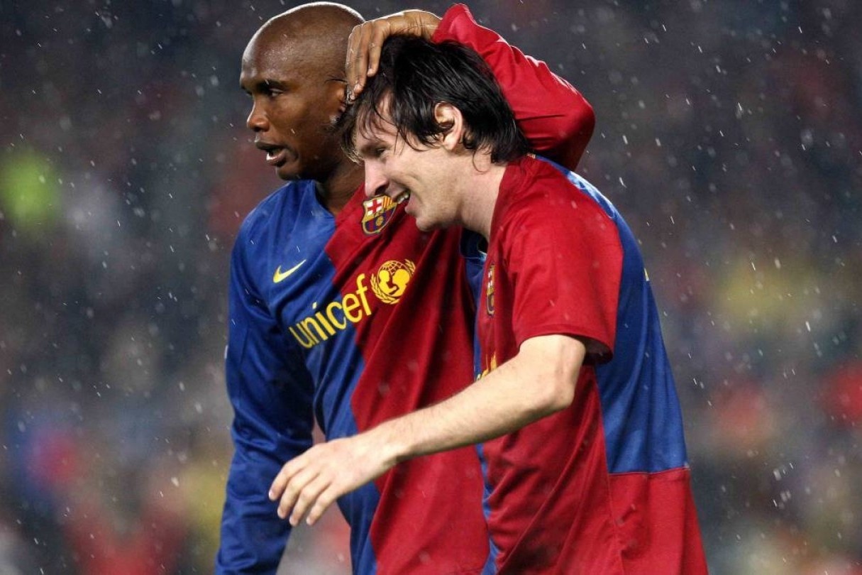 Eto'o: 'Toi la nguoi giup Barca chien thang, khong phai Messi' hinh anh