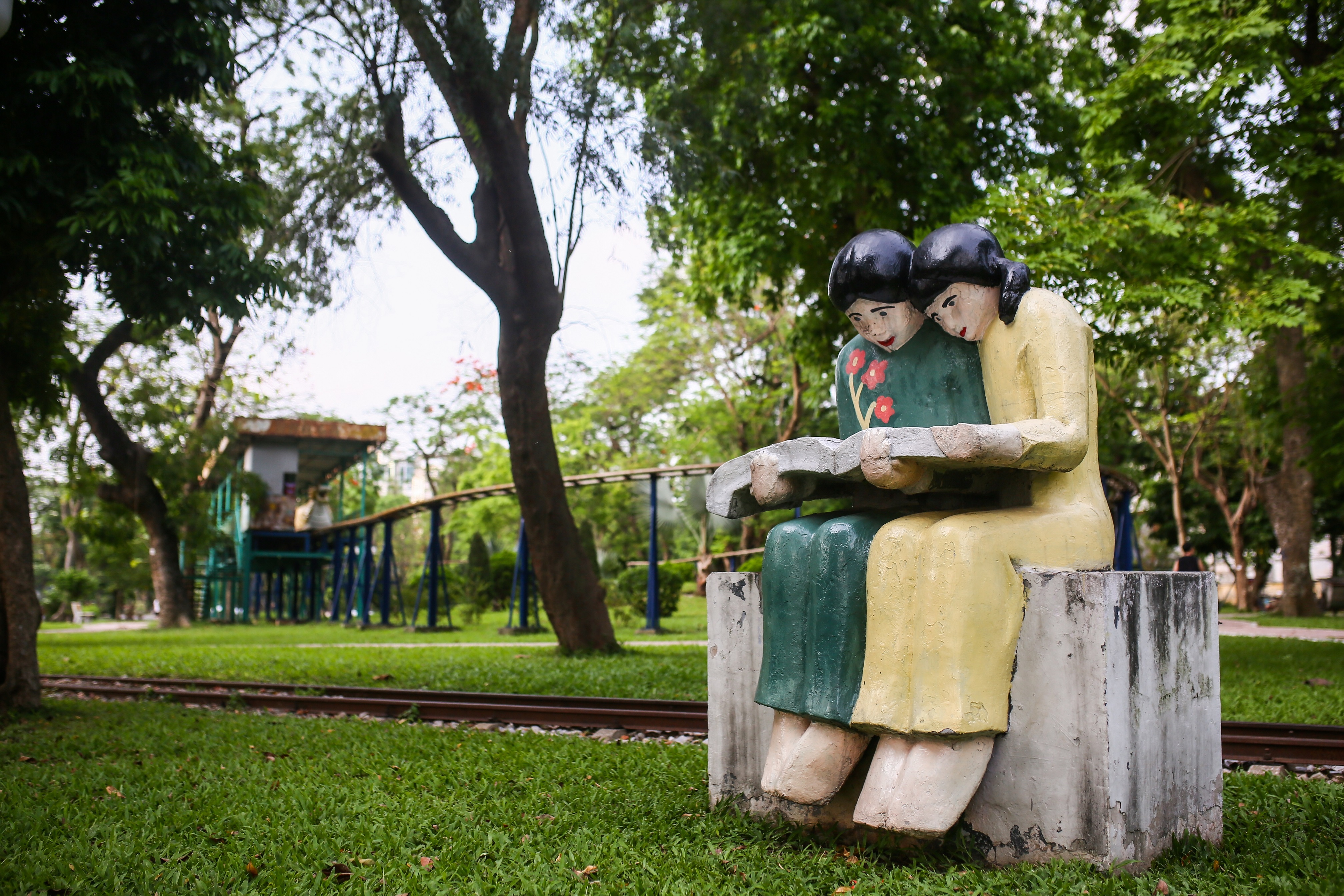 Tuong tai Cong vien Thong Nhat anh 5