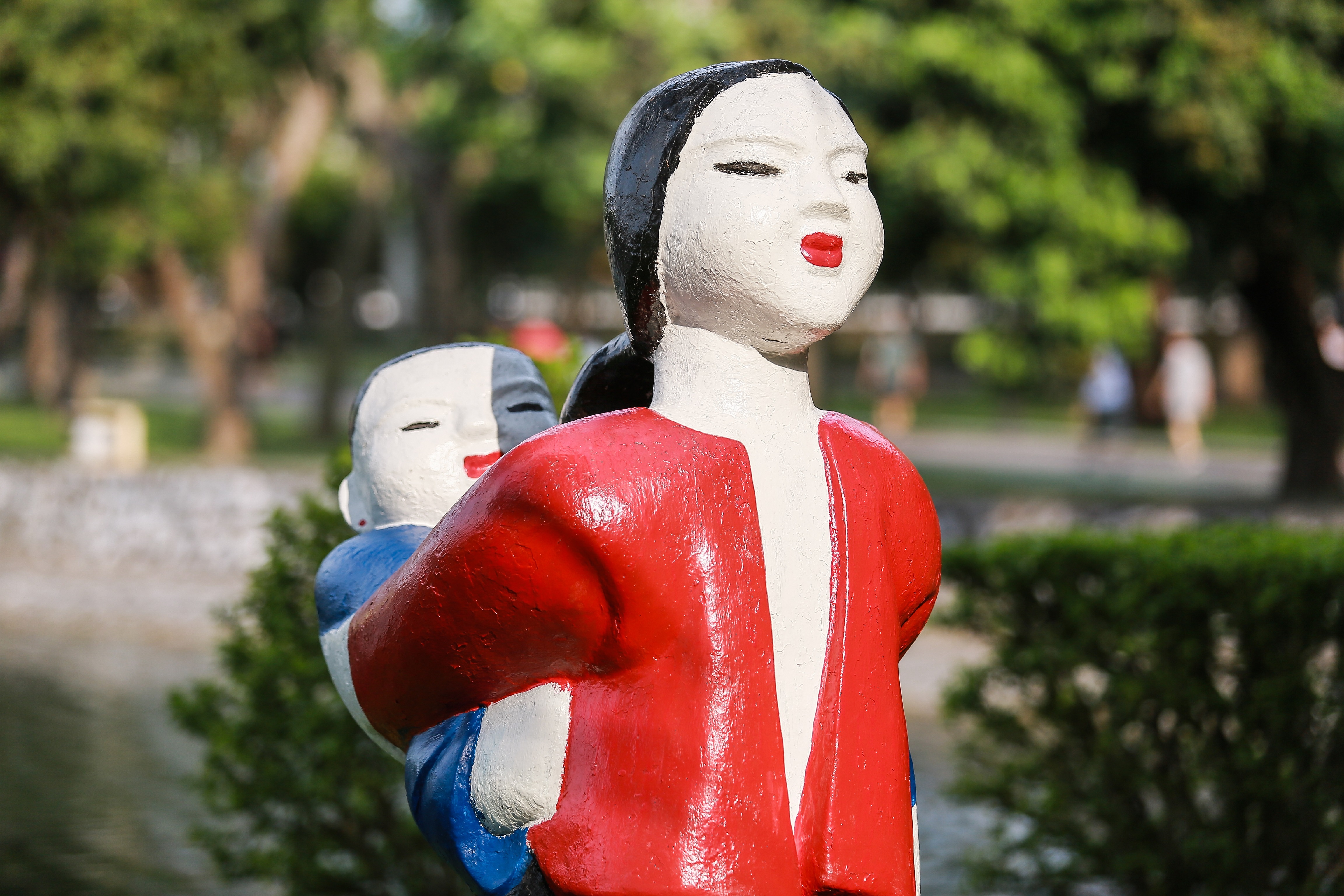 Tuong tai Cong vien Thong Nhat anh 1