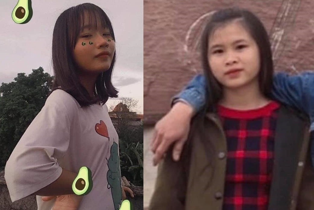 Hai nu sinh lop 9 mat tich khi di hoc hinh anh