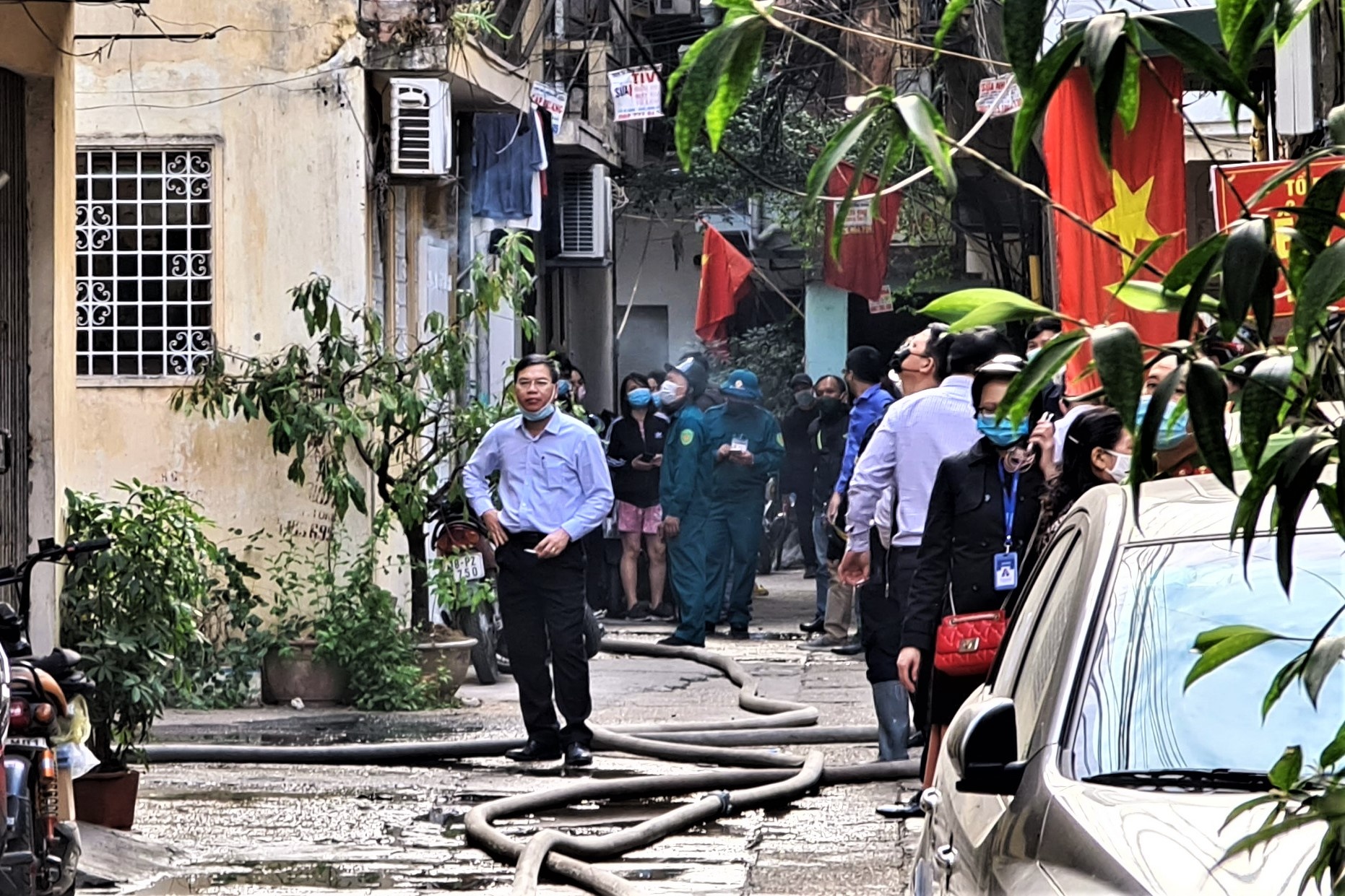 chay khu tap the Thanh Cong anh 8