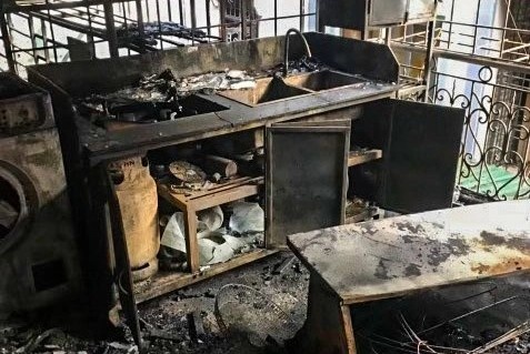 Hien truong vu hoa hoan o khu tap the Thanh Cong hinh anh