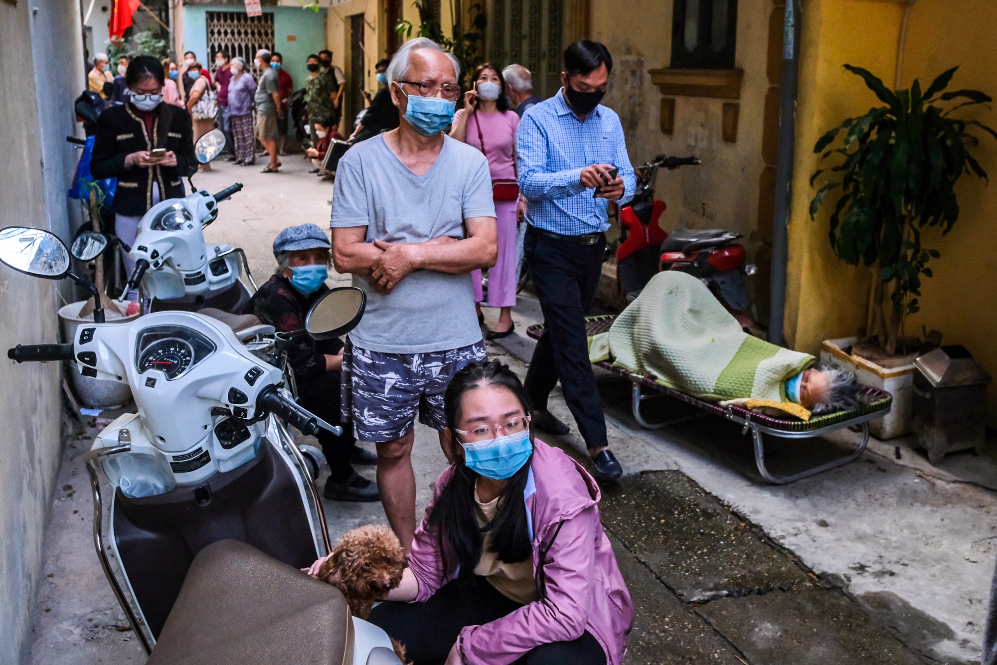 chay khu tap the Thanh Cong anh 2