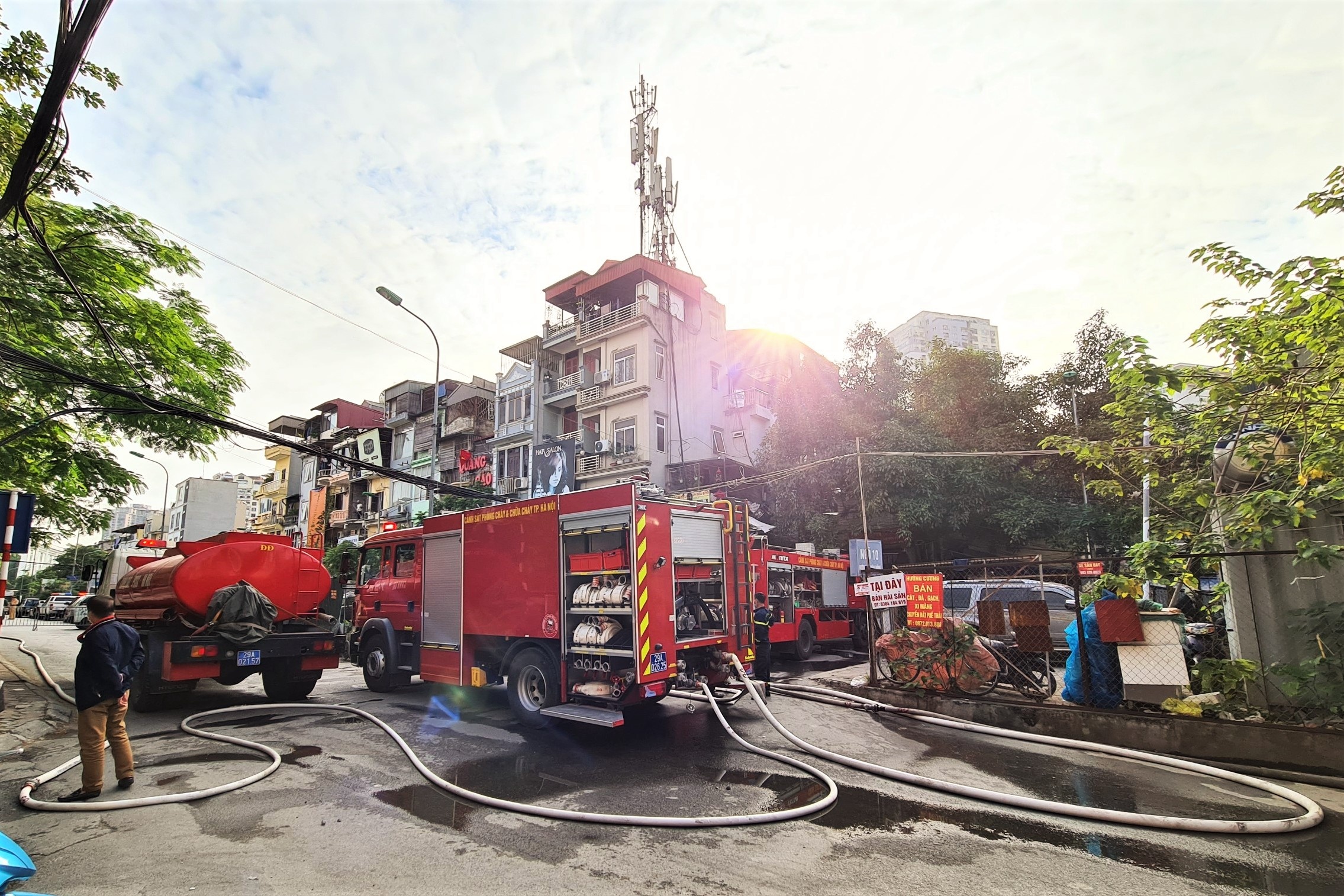 chay khu tap the Thanh Cong anh 3