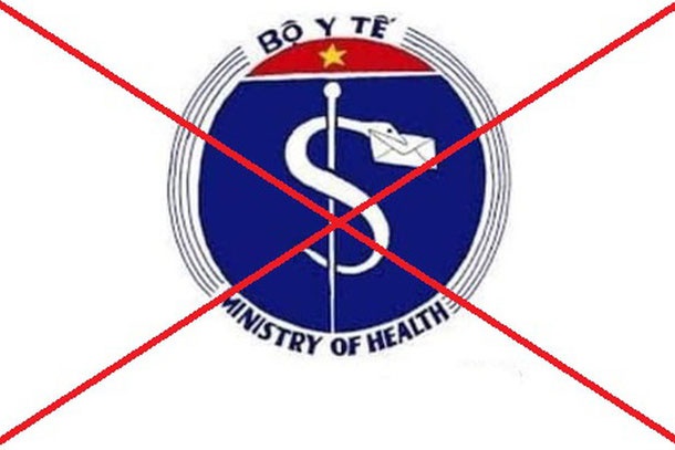 Xu ly ra sao vu logo Bo Y te bi doi thanh 'ran ngam phong bi' hinh anh