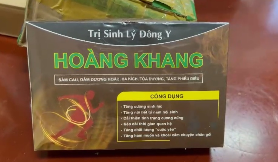 Duong day san xuat ma tuy nguy trang san pham tang cuong sinh luc hinh anh
