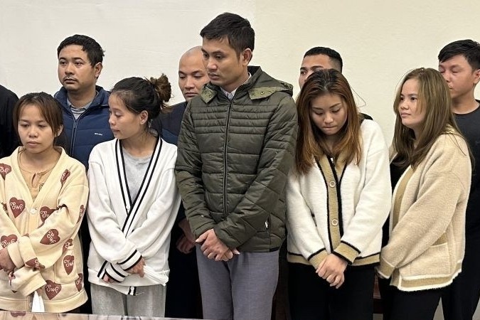 19 nam nu mo tiec ma tuy trong quan karaoke Tuan Giang hinh anh