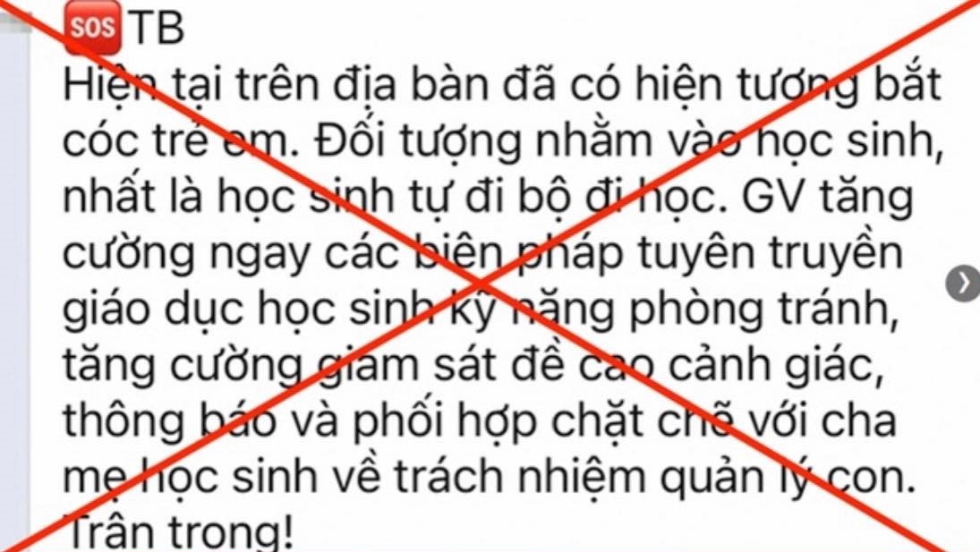 Cong an bac thong tin bat coc tre em o Ha Noi hinh anh