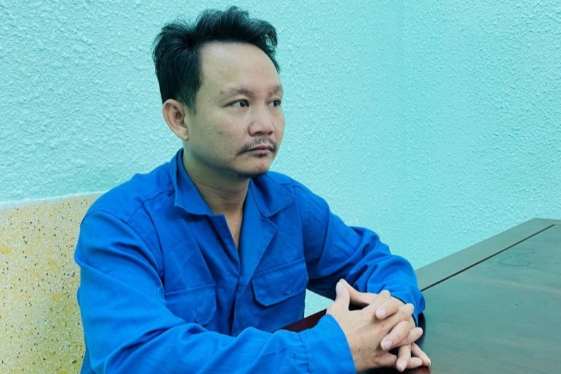 Nghi pham chem nguoi bi bat sau mot thang tron truy na hinh anh