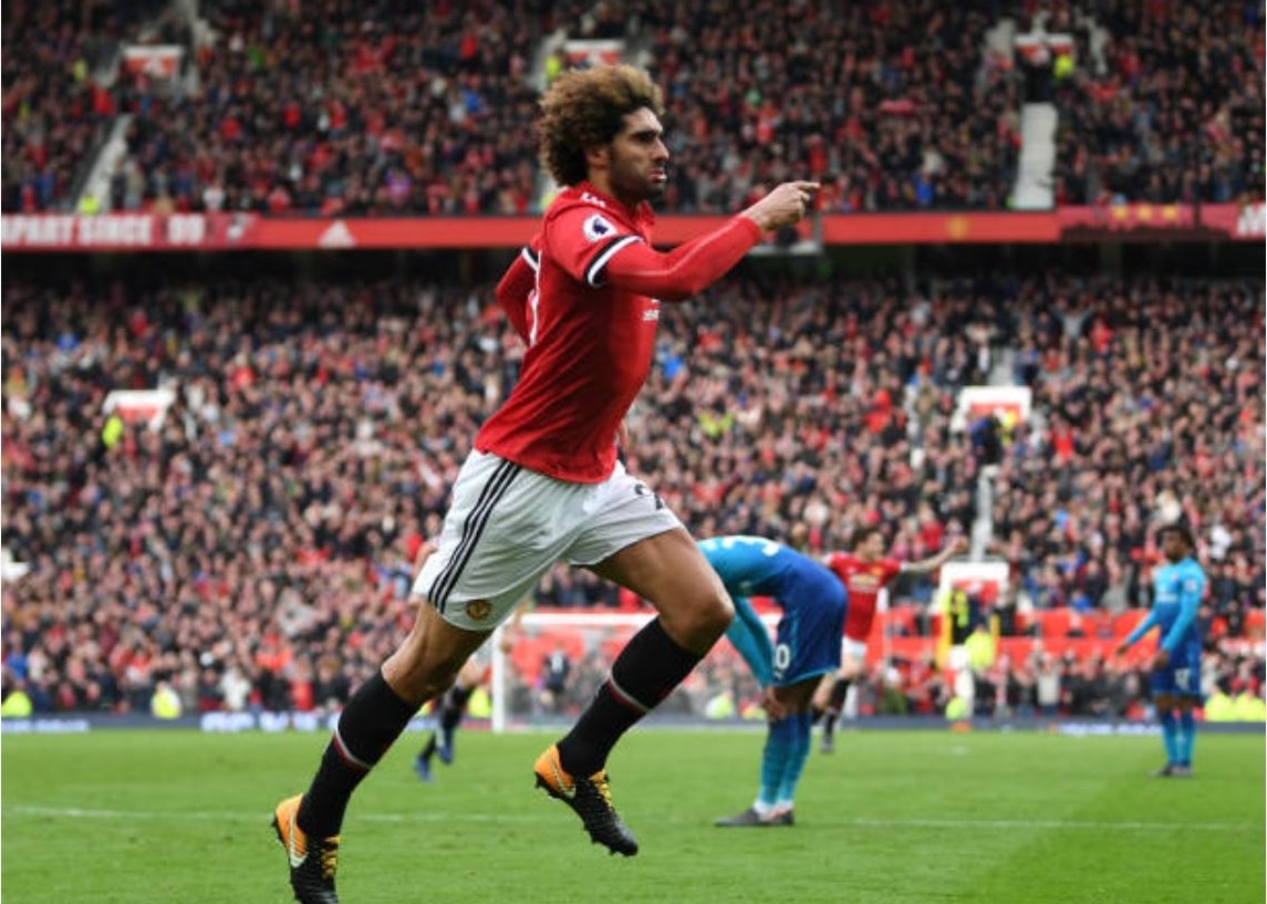 Cham diem MU 2-1 Arsenal: Sieu anh hung Fellaini s anh 13