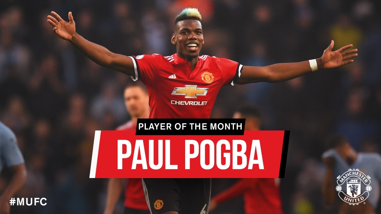 Vuot qua Sanchez, Pogba duoc vinh danh hay nhat thang hinh anh