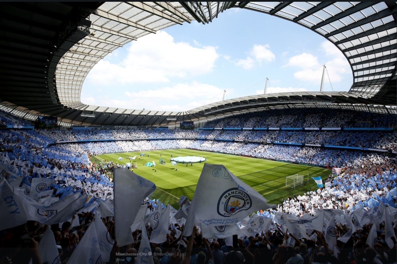 Man City vo dich Premier League anh 1