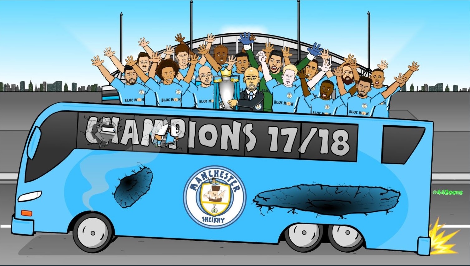 Man City vo dich Premier League anh 8