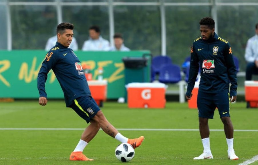 Gac lai noi dau Champions League,  Firmino hoi quan som cung tuyen Brazil anh 3