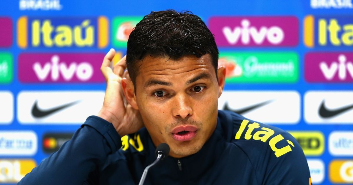 Thiago Silva: 'Brazil nhin vao tran thua Duc de phan dau' hinh anh