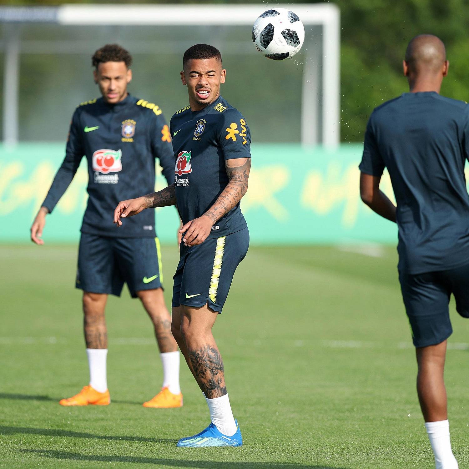 Gac lai noi dau Champions League,  Firmino hoi quan som cung tuyen Brazil anh 10