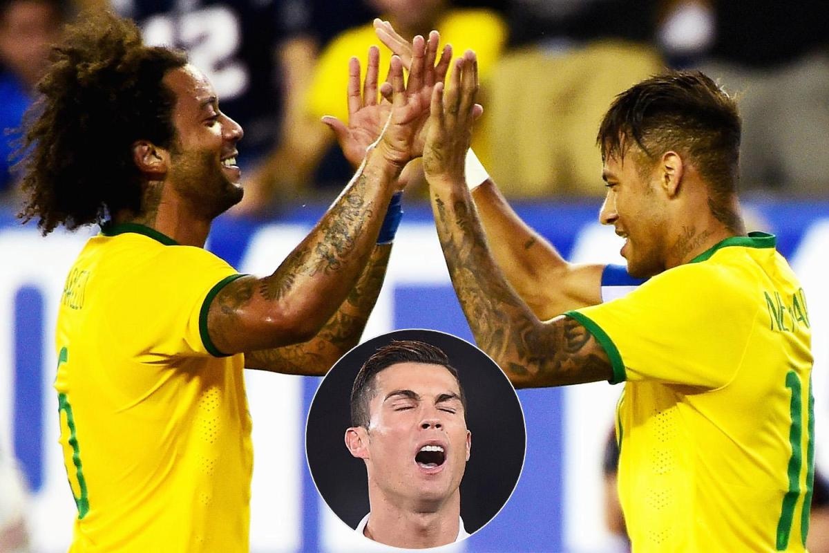 Marcelo: ‘Ronaldo khong co quyen ngan Neymar gia nhap Real’ hinh anh
