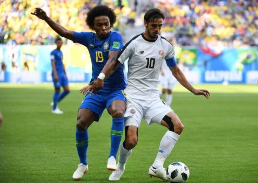 Cham diem Costa Rica 2-0 Brazil: Ngay tuyet voi cua song sat Neymar,  Coutinho anh 9