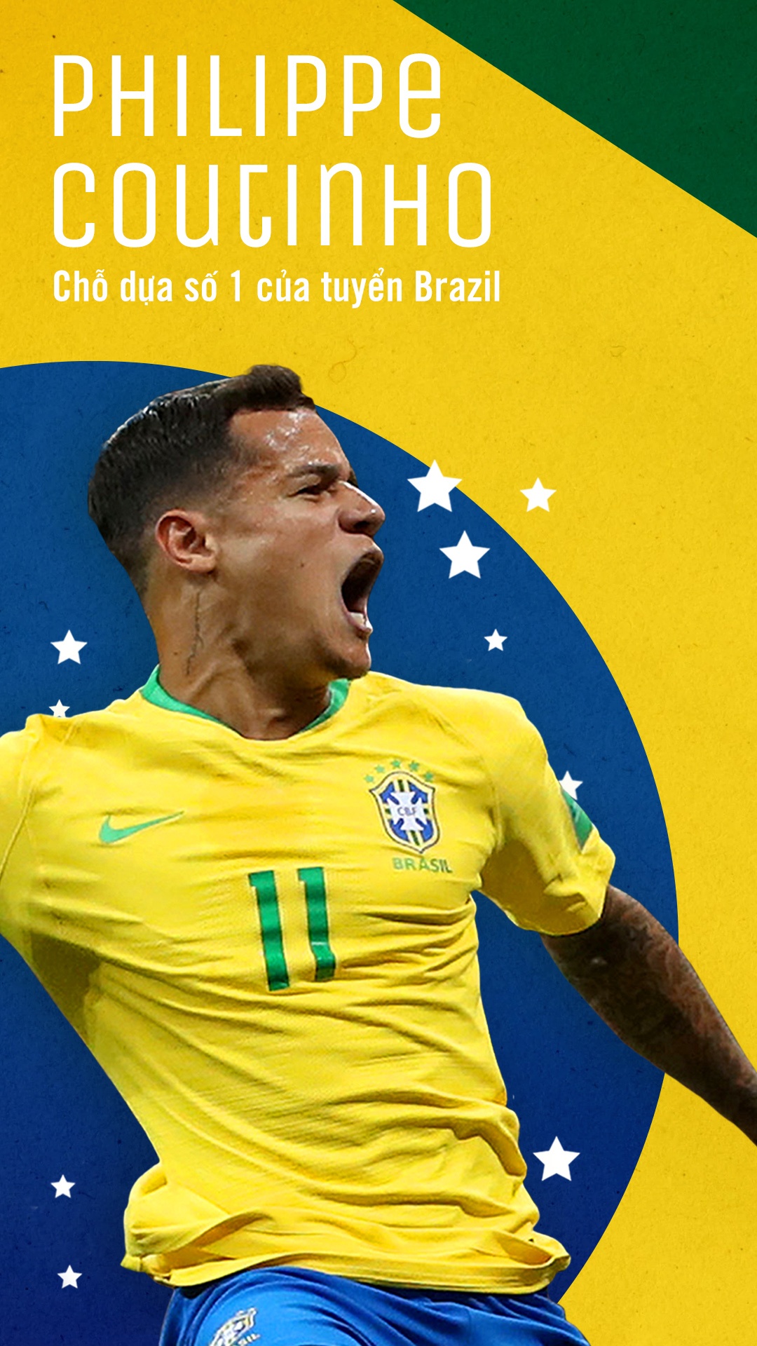 Philippe Coutinho: Chỗ dự số 1 của tuyển Brazil ảnh 1 Philippe Coutinho: Cho du so 1 cua tuyen Brazil anh 1