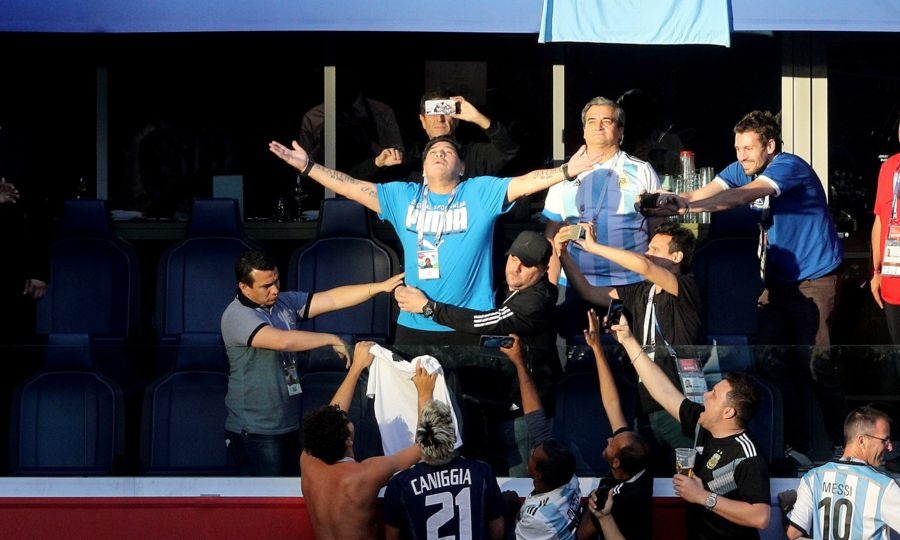 Huyen thoai Maradona bat chap suc khoe vi Argentina hinh anh