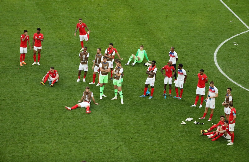 Harry Kane va dong doi buon ba chia tay World Cup 2018 anh 1