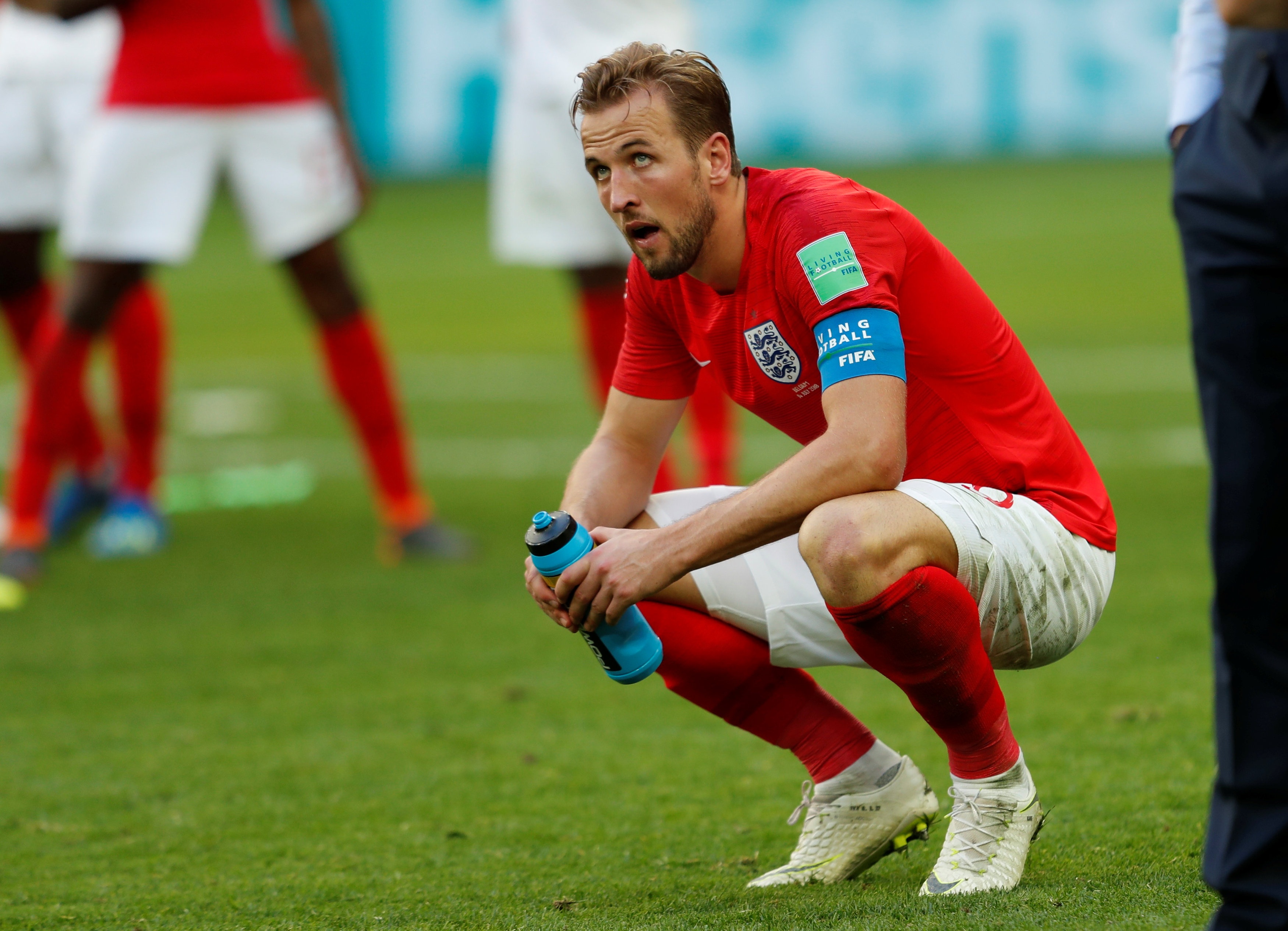 Harry Kane va dong doi buon ba chia tay World Cup 2018 anh 2