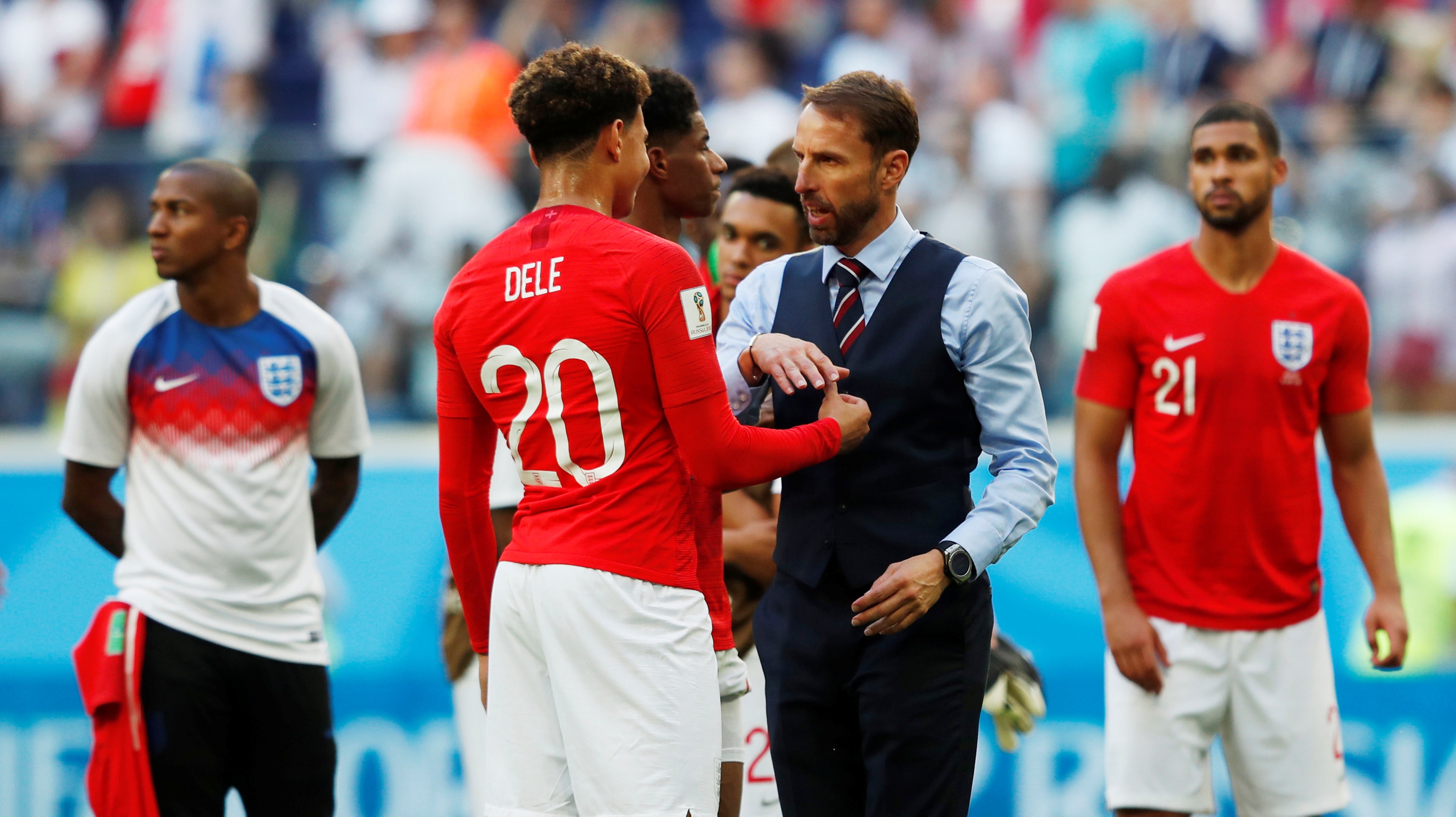 Harry Kane va dong doi buon ba chia tay World Cup 2018 anh 6