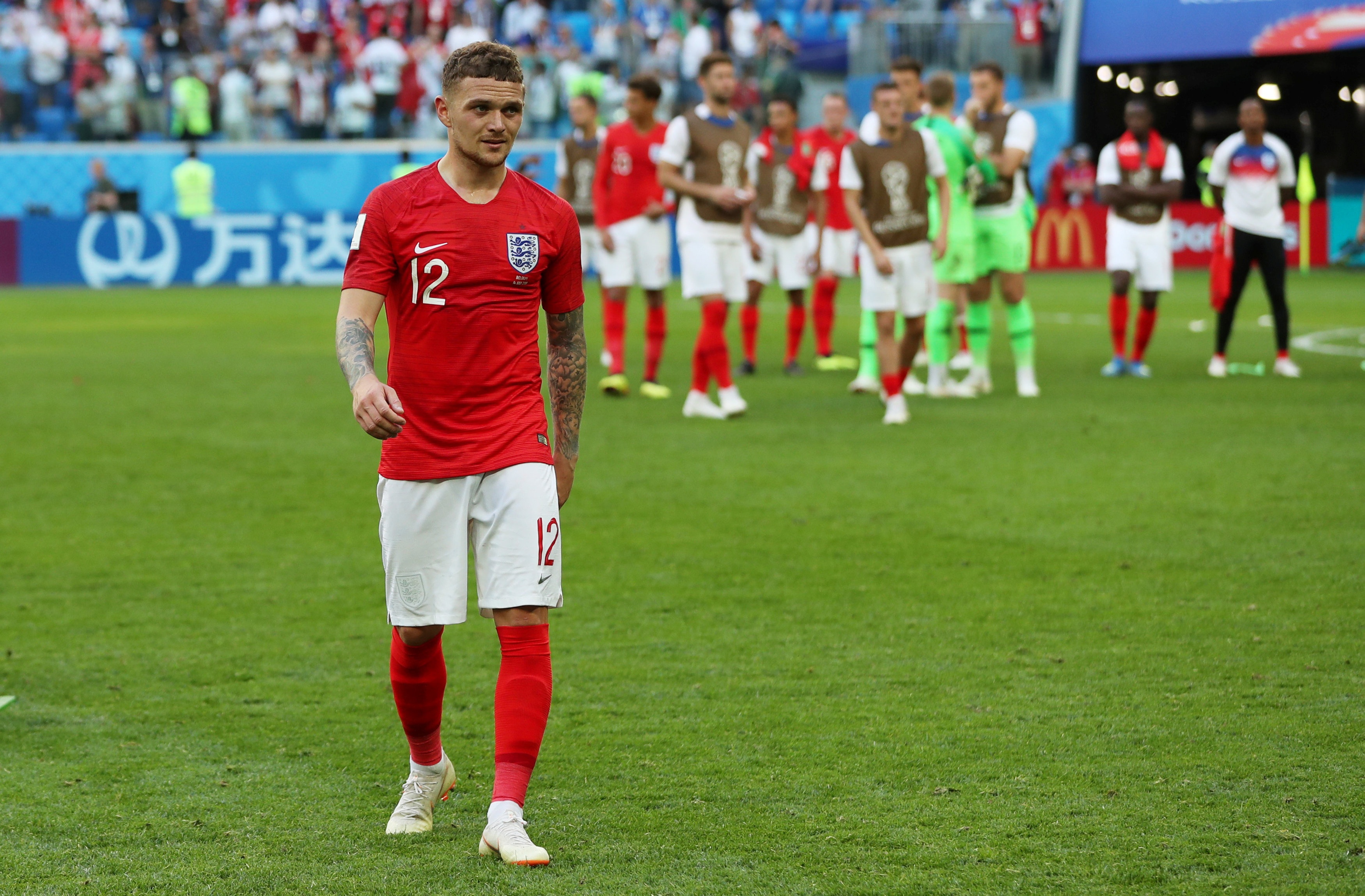 Harry Kane va dong doi buon ba chia tay World Cup 2018 anh 5