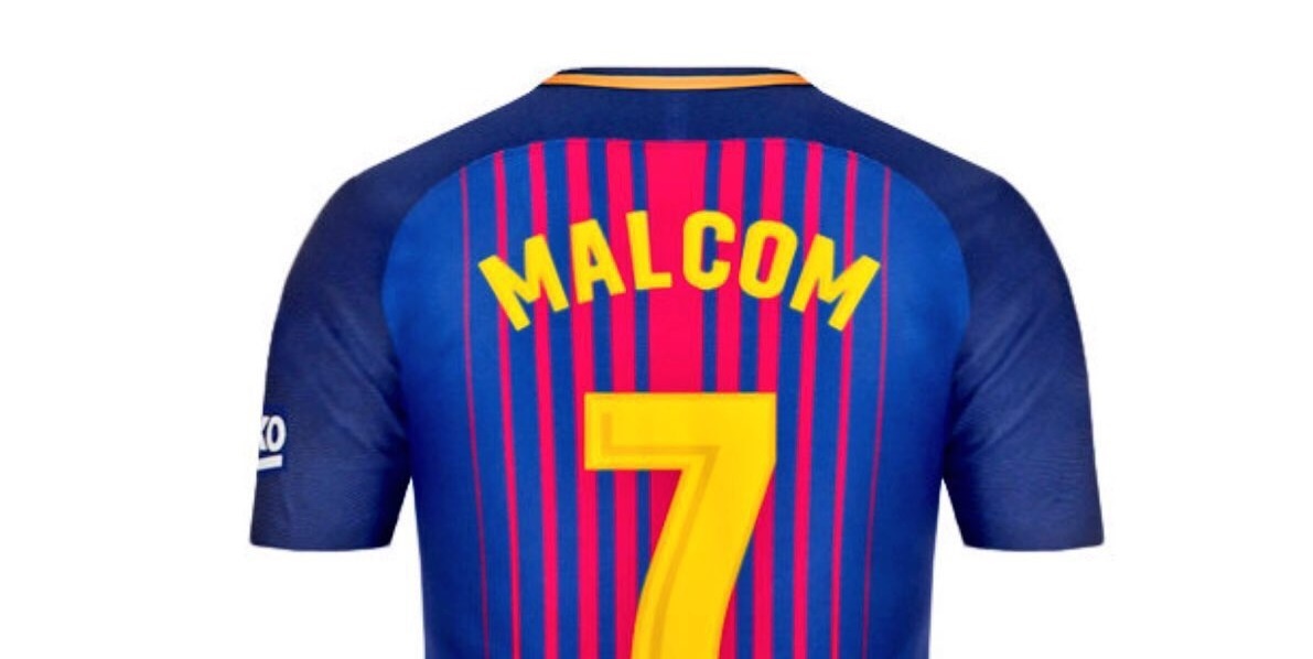 Sao tre Malcom mac ao so 7 o Barcelona? hinh anh