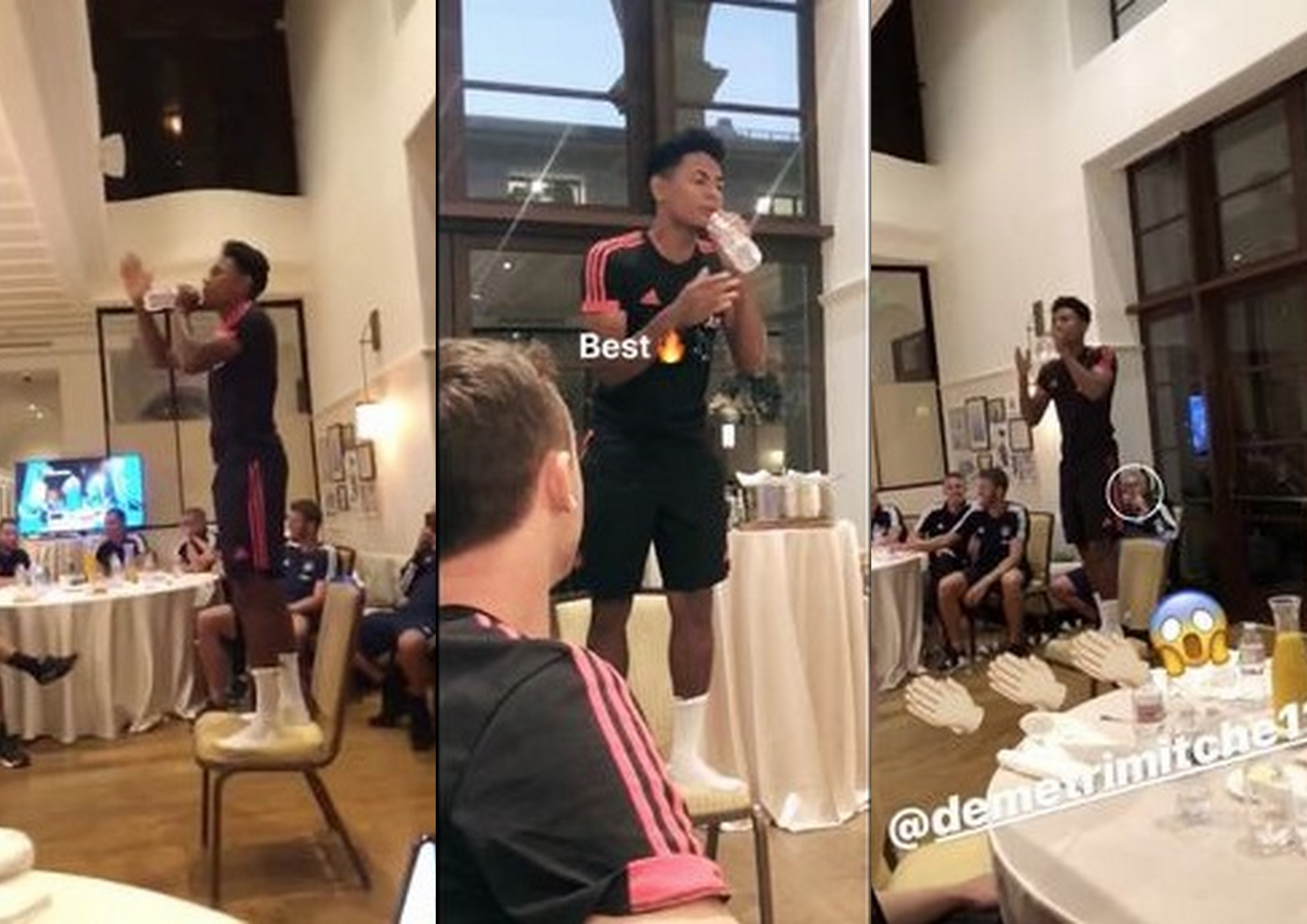 Sao tre MU gay 'sot' bang giong hat chuyen nghiep hinh anh