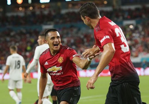Real vs MU (1-2): Alexis Sanchez ghi ban va kien tao hinh anh