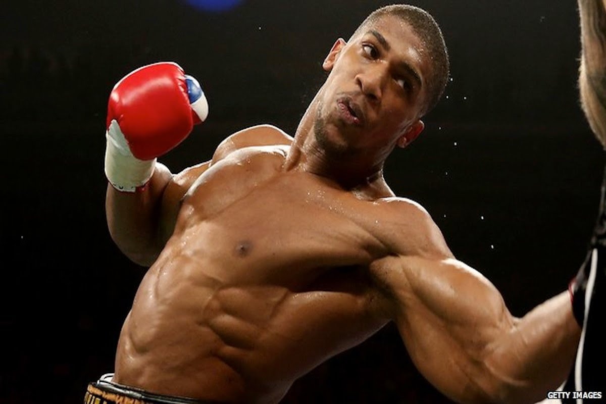 Anthony Joshua tap chiu don truoc ngay 'dai chien' Povetkin hinh anh