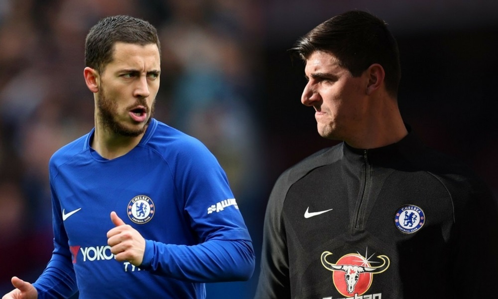 Courtois khuyen Hazard nen gia nhap Real Madrid hinh anh