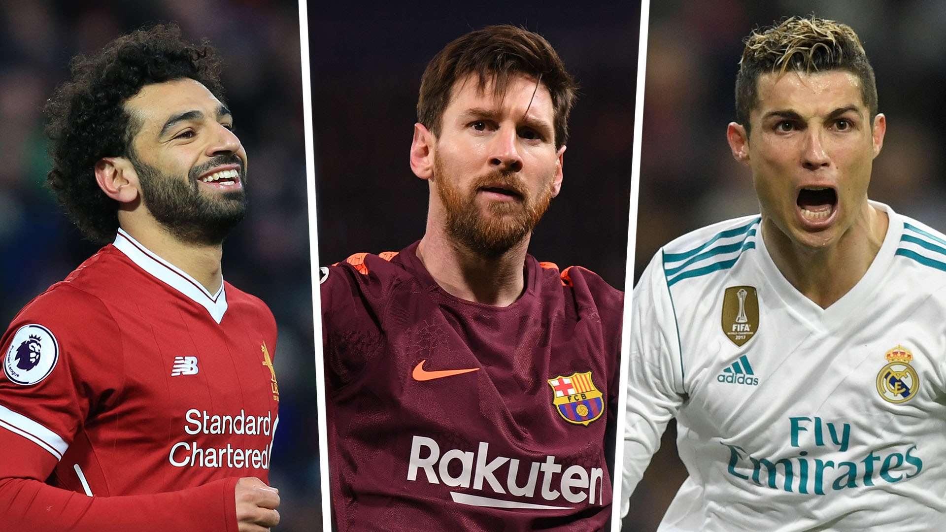 Ronaldo, Messi, Salah cạnh tranh giải thưởng ở Champions League ảnh 1 Ronaldo, Messi, Salah canh tranh giai thuong o Champions League anh 1