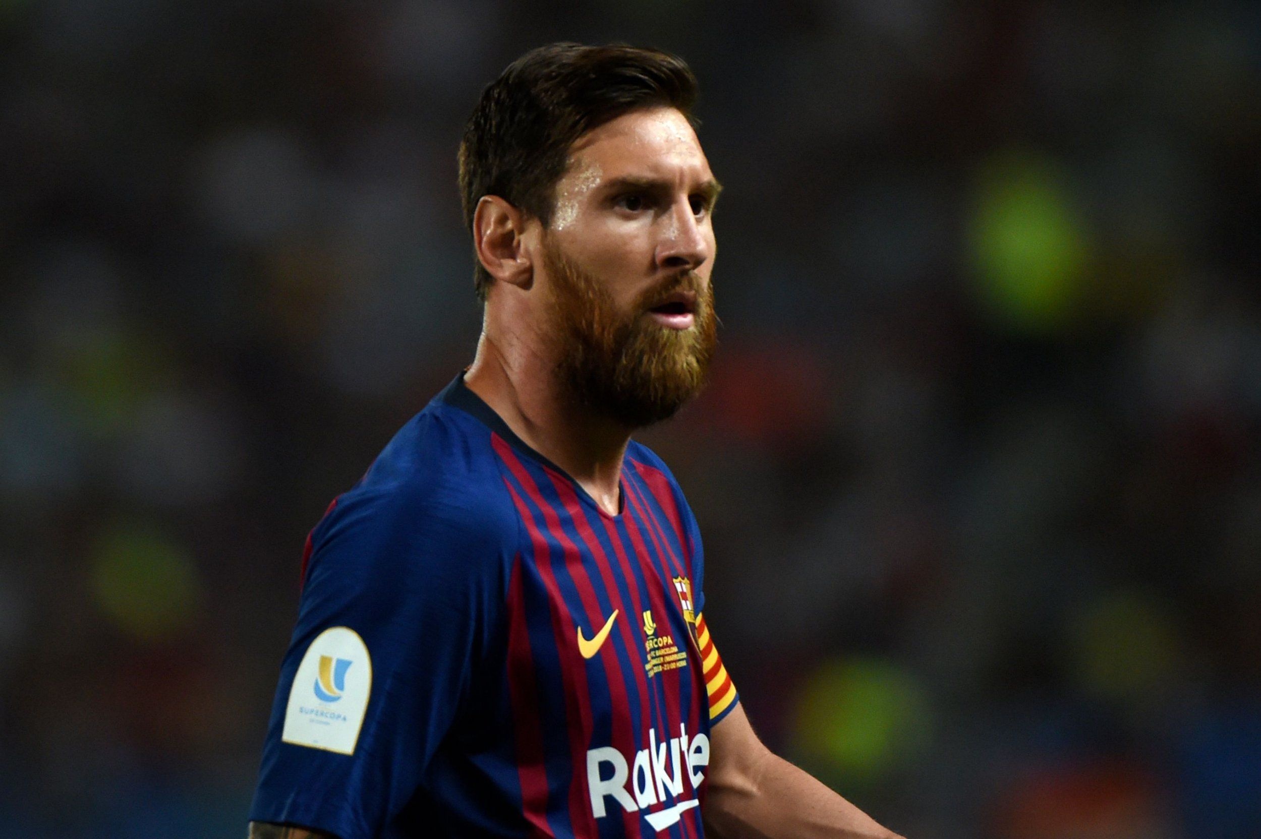 Messi di vao lich su Barca sau danh hieu Sieu cup Tay Ban Nha anh 1