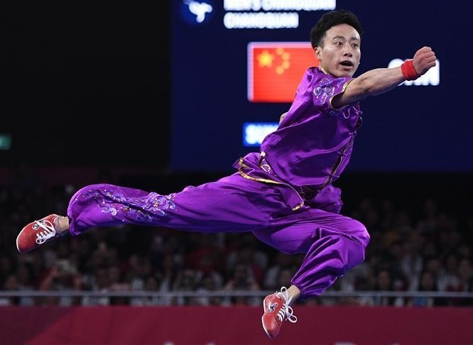 VDV Trung Quoc gianh HCV dau tien o ASIAD 18 anh 1