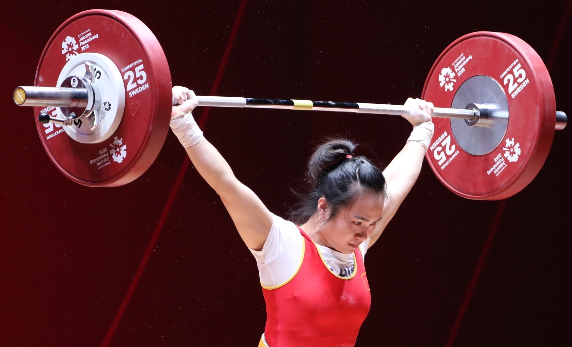 Hai nu do cu Viet Nam that bai dang tiec o ASIAD 18 hinh anh