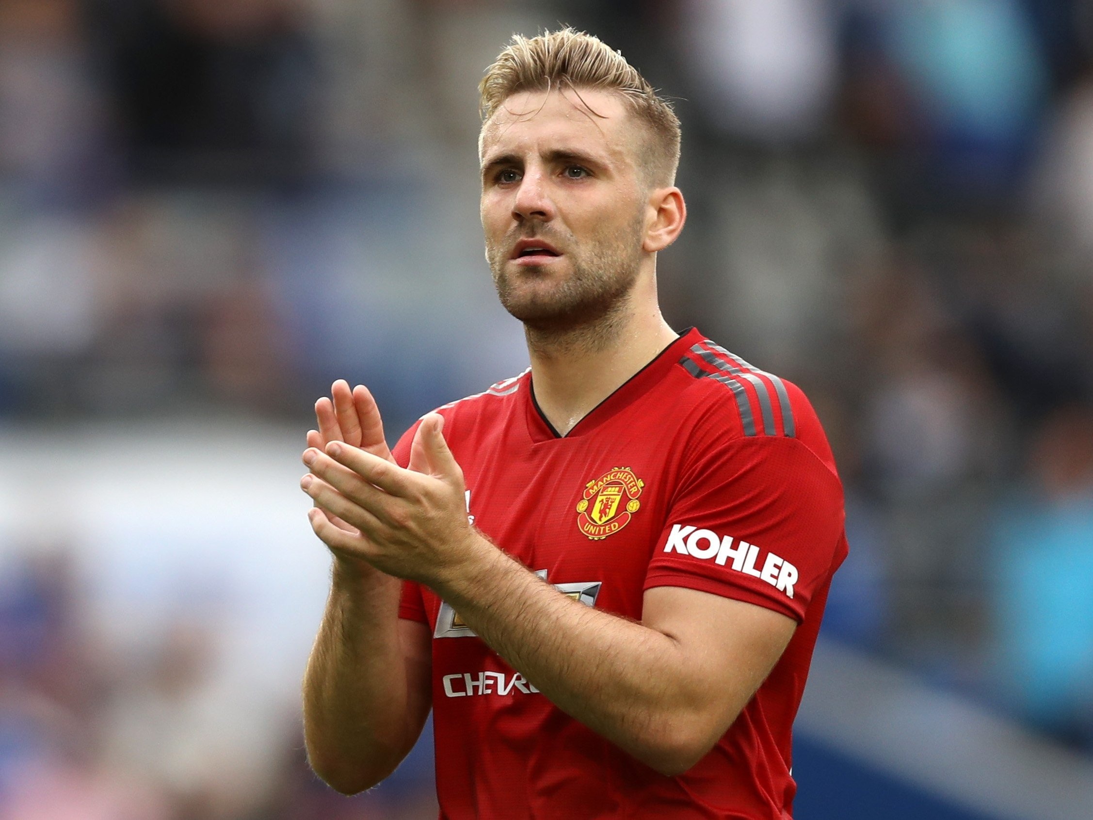 Luke Shaw trở lại MU ảnh 1 Luke Shaw tro lai MU anh 1