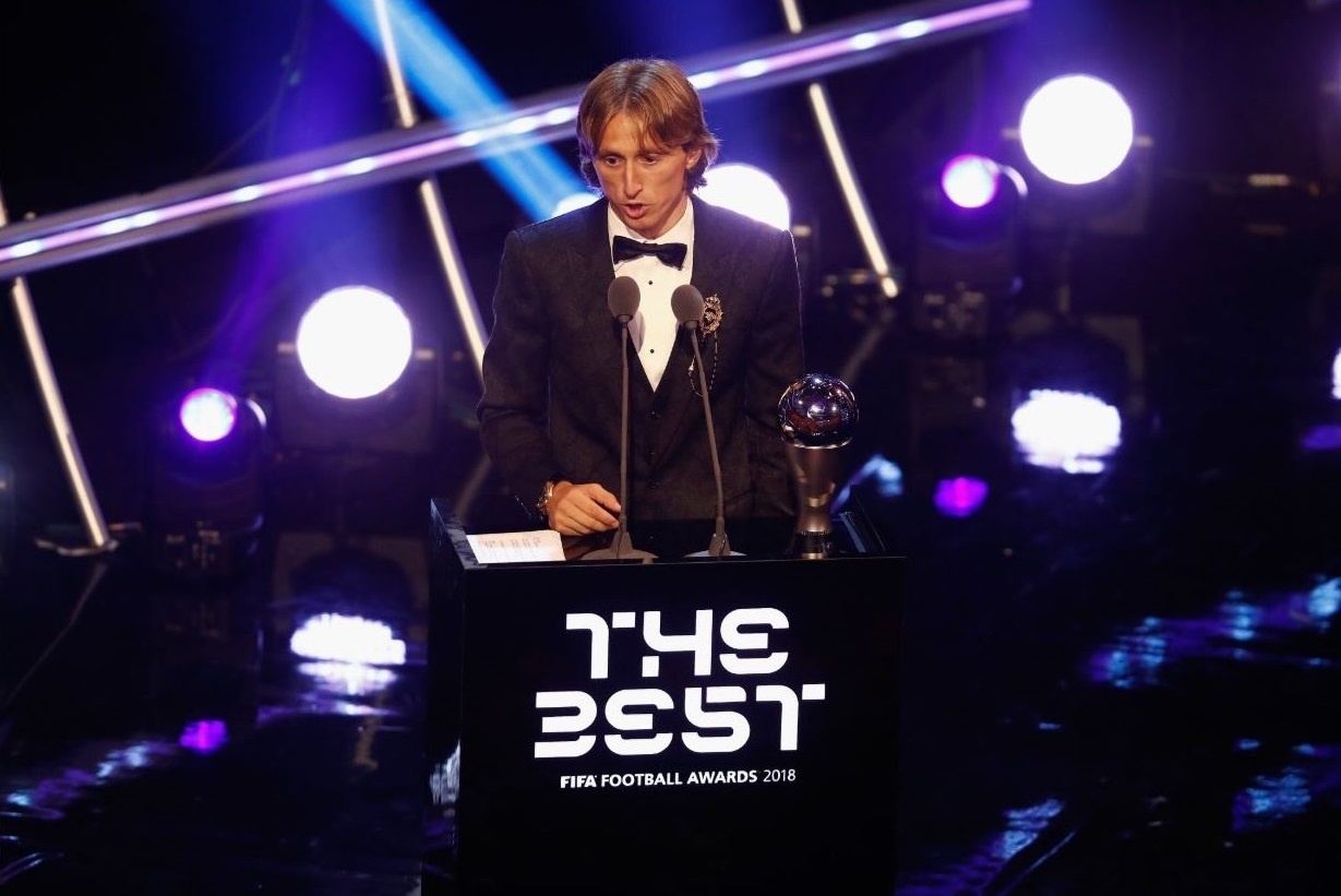Luka Modric,  FIFA The Best anh 1