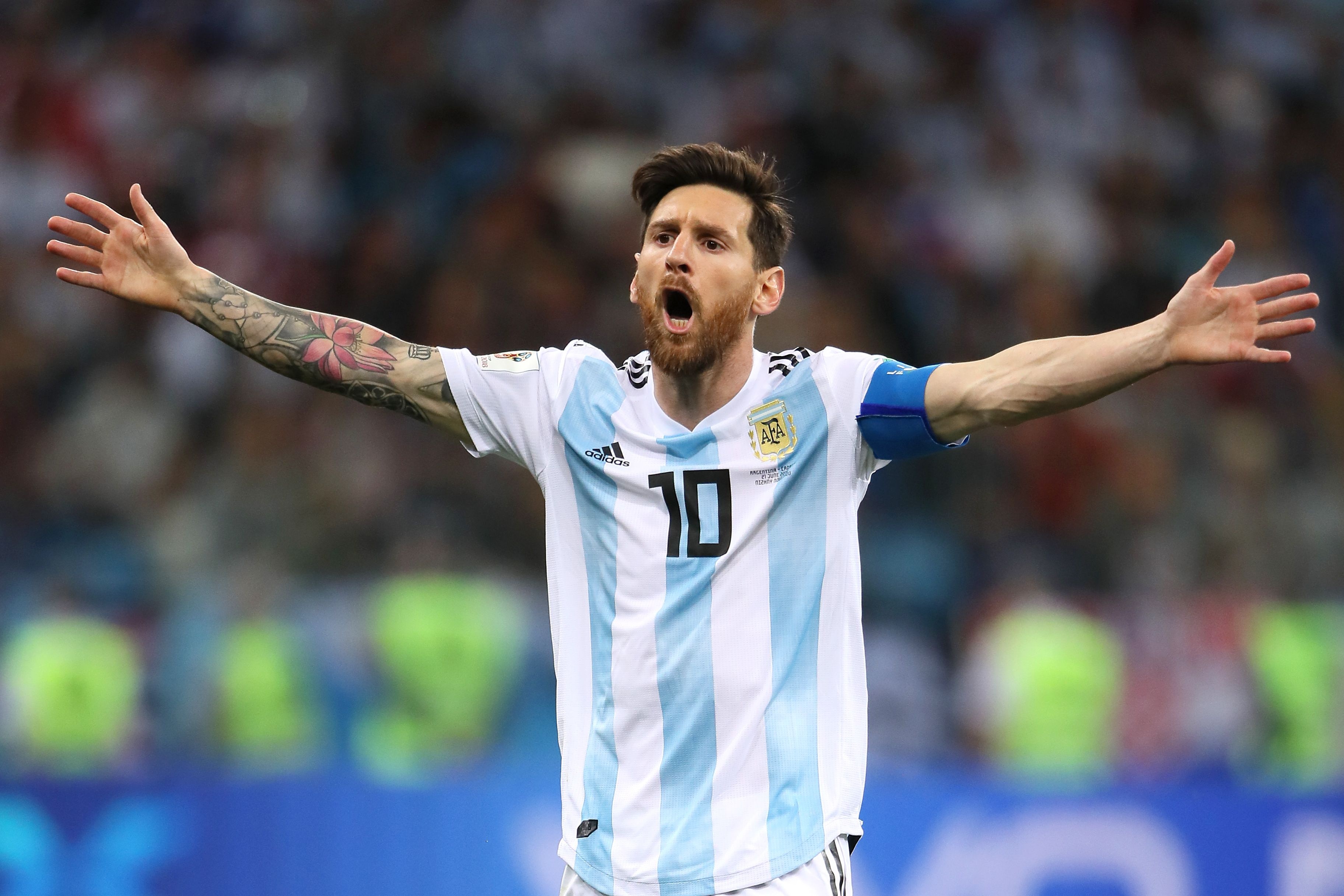 Messi, Aguero tiep tuc vang mat o tuyen Argentina hinh anh