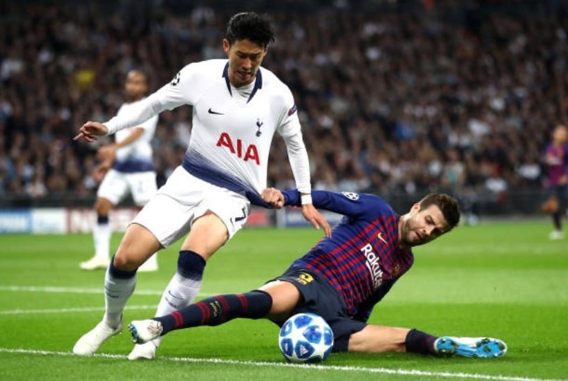 Cham diem tran Tottenham 2-4 Barcelona: Leo Messi danh sap Wembley anh 3