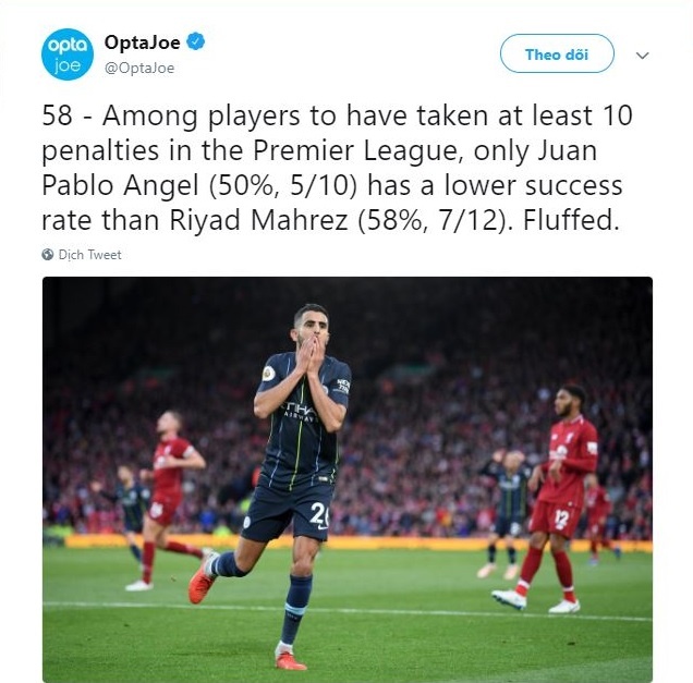 Mahrez bi che gieu sau cu sut 11 m len troi anh 7